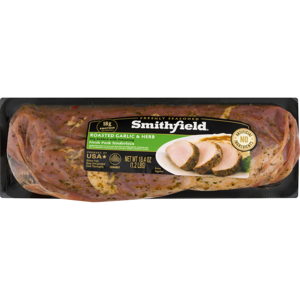 Smithfield Roasted Garlic & Herb Dry Rubbed Marinated Pork Tenderloin