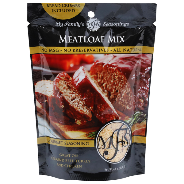 Save on My Family's Meatloaf Mix Gourmet Seasoning Packet Order Online