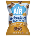 Like Air Vegan Gluten Free Cookie Dough Drizzled Rice Cakes