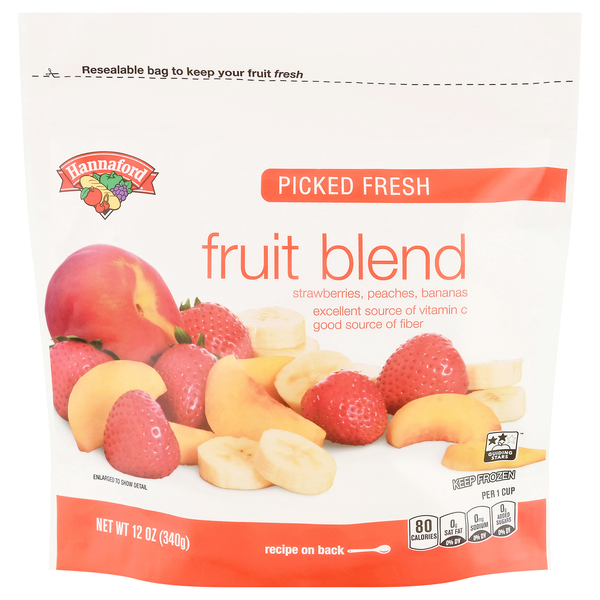 Hannaford Picked Fresh Fruit Blend Frozen