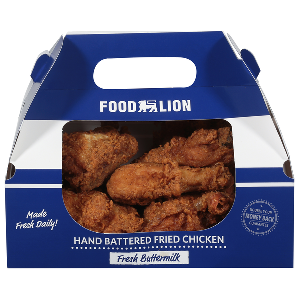 Food Lion Buttermilk Chicken Drums & Thighs - 8 ct (Hot Avail. 4pm - 7pm)