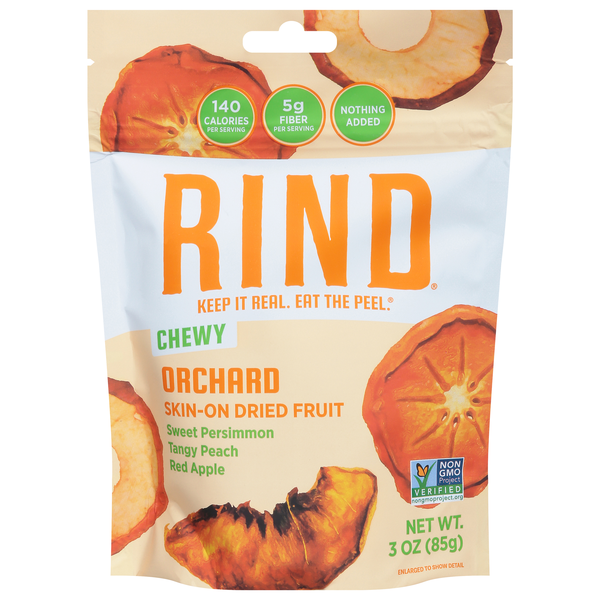 Save on Rind Snacks Chewy SkinOn Dried Fruit Orchard Order Online