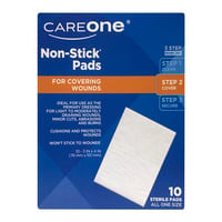 CareOne Sterile Pads Non-Stick 3 X 4 Inch