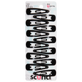 Scunci Clips Black