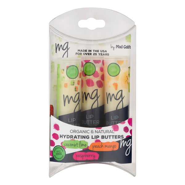 Mad Gab's Organic Hydrating Lip Butters