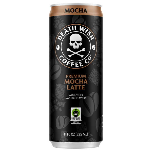 Death Wish Premium Mocha Latte Cold Brew Coffee