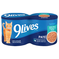 9Lives Pate with Real Chicken & Tuna Wet Cat Food - 4 ct