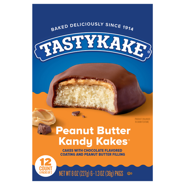Tastykake Peanut Butter Kandy Kakes 2 ea - 6 ct