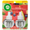 Air Wick Refreshing Watermelon & Berries Scenten Oil Refills - 2 ct