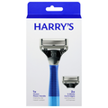 Harry's Mens 5 Blade Razor & 2 Refills Ocean