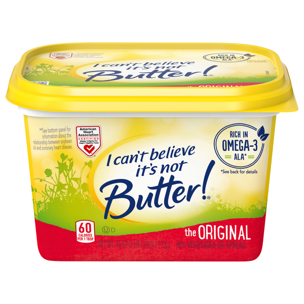 I Can't Believe It's Not Butter! Original Vegetable Oil Spread