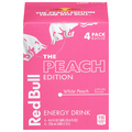 Red Bull White Peach Energy Drink - 4 pk