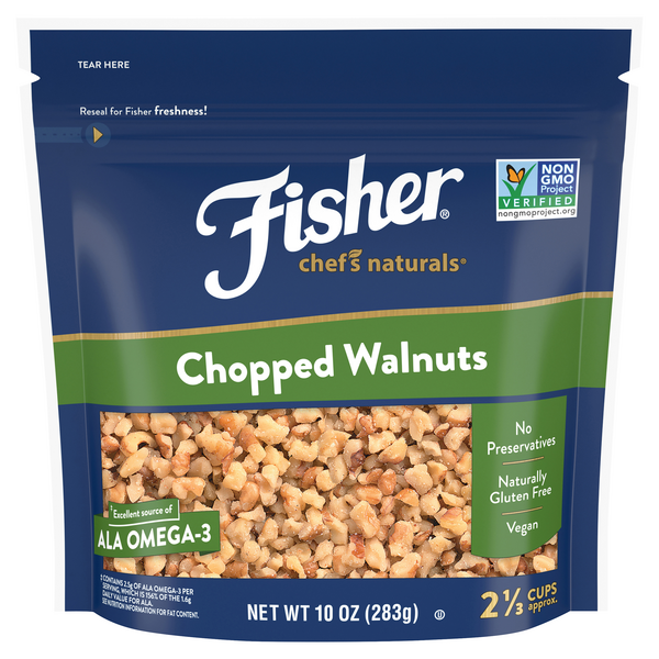 Fisher Chef's Naturals Walnuts Chopped