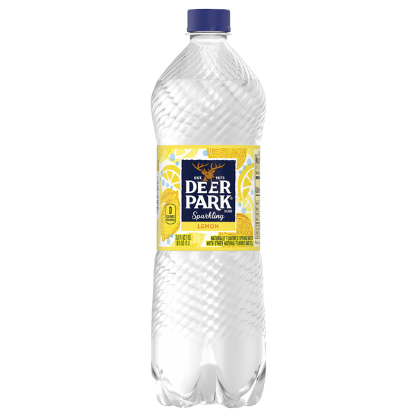 Deer Park Lemon Sparkling Spring Water