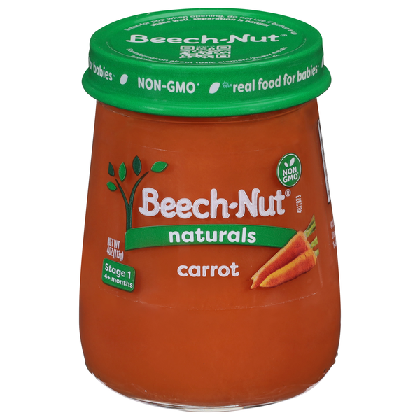 Beech-Nut Naturals Stage 1 Baby Food Carrots