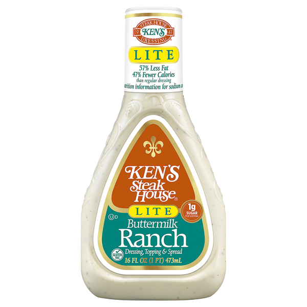 Ken's Steak House Lite Buttermilk Ranch Dressing
