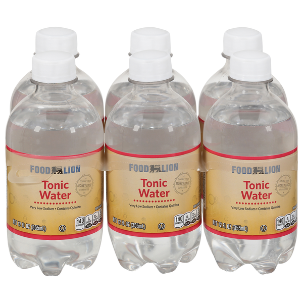 Food Lion Tonic Water - 6 pk