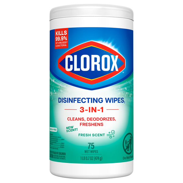 Clorox Fresh Scent Disinfecting Wipes
