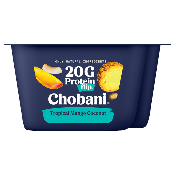Chobani Flip 20g Protein Tropical Mango Coconut Greek Yogurt