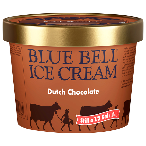 Blue Bell Dutch Chocolate Ice Cream