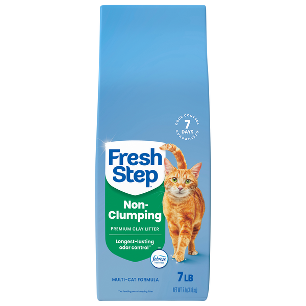 Fresh Step Non-Clumping Scented Febreze Freshness Clay Cat Litter