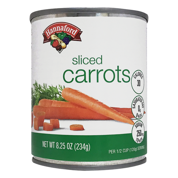 Hannaford Sliced Cut Carrots