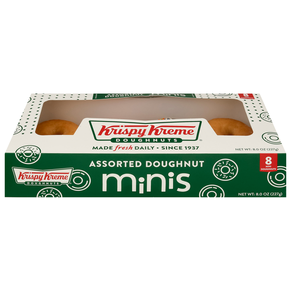 Save on Krispy Kreme Minis Assorted Doughnuts 8 ct Order Online