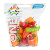 Sunset Mini Sweet Peppers