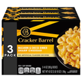 Cracker Barrel Sharp Cheddar Macaroni & Cheese Dinner - 3 ct