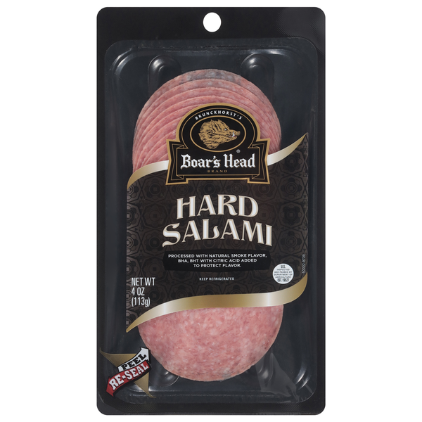 Boar's Head Hard Salami Hard Sliced
