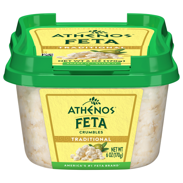 Athenos Traditional Feta Cheese Crumbled