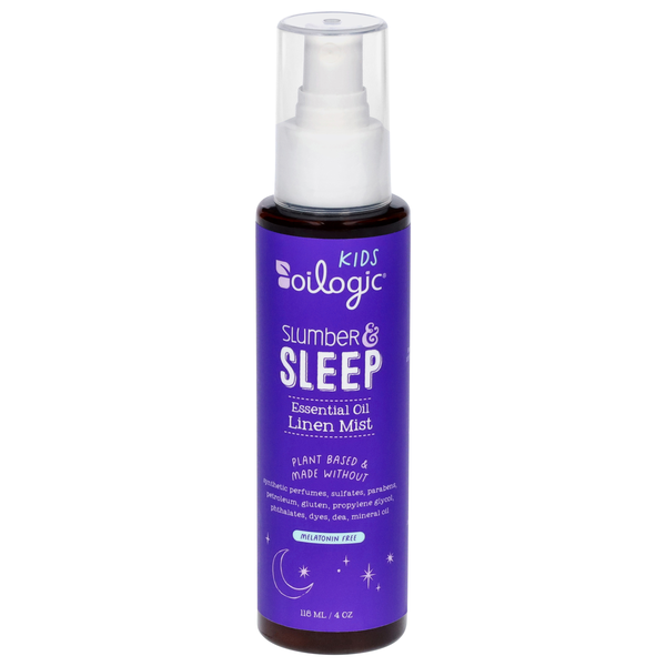 Oilogic Kids Slumber & Sleep Essential Oil Linen Mist