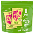Angie's BOOMCHICKAPOP Gluten Free Sea Salt Popcorn - 6 ct