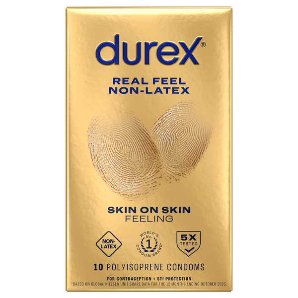 Durex Real Feel Regular Fit Non-Latex Condoms