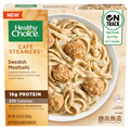 Healthy Choice Cafe Steamers Swedish Meatballs Frozen Meal
