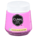 Cutex Care Nail Polish Remover Twist & Scrub Sponge