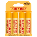 Burt's Bees Beeswax Lip Balm with Vitamin E & Peppermint - 4 ct