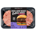 Rastelli's Butcher Chuck & Short Rib Beef Burger - 4 ct