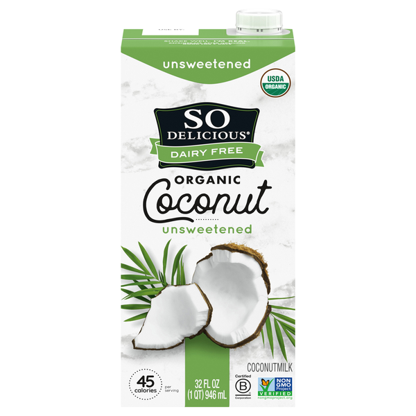 So Delicious Unsweetened Coconutmilk Shelf Stable