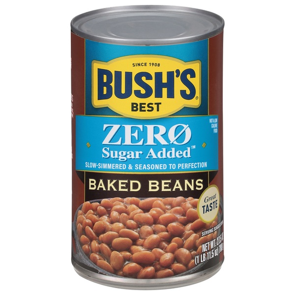 Save on Bush's Best Baked Beans Zero Sugar Added Order Online Delivery