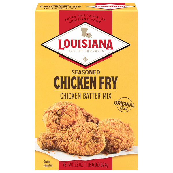 Louisiana Seasoned Chicken Fry Batter Mix