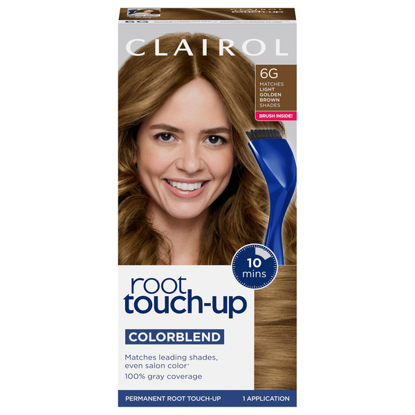Clairol Root Touch-Up Permanent Creme Light Golden Brown Shades 6G