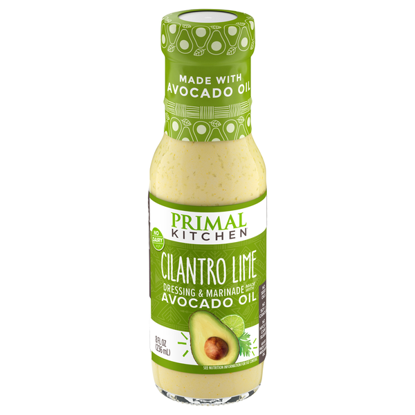 Primal Kitchen No Dairy Cilantro Lime Dressing & Marinade with Avocado Oil