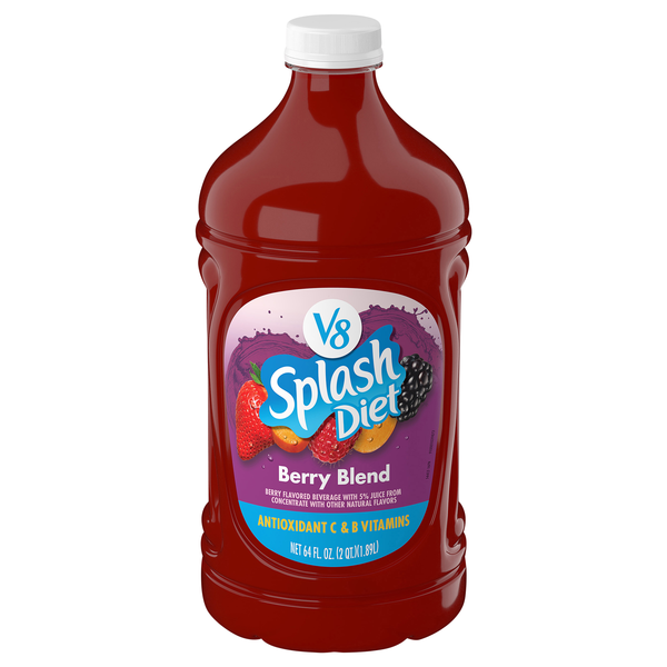 V8 Splash Diet Berry Blend Juice Beverage