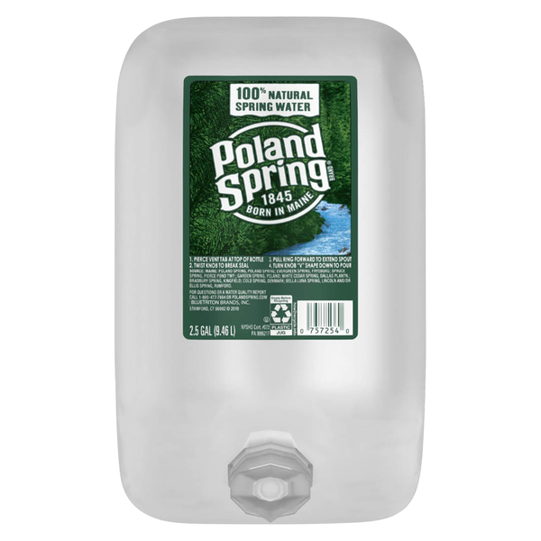 Poland Spring 100% Natural Spring Water