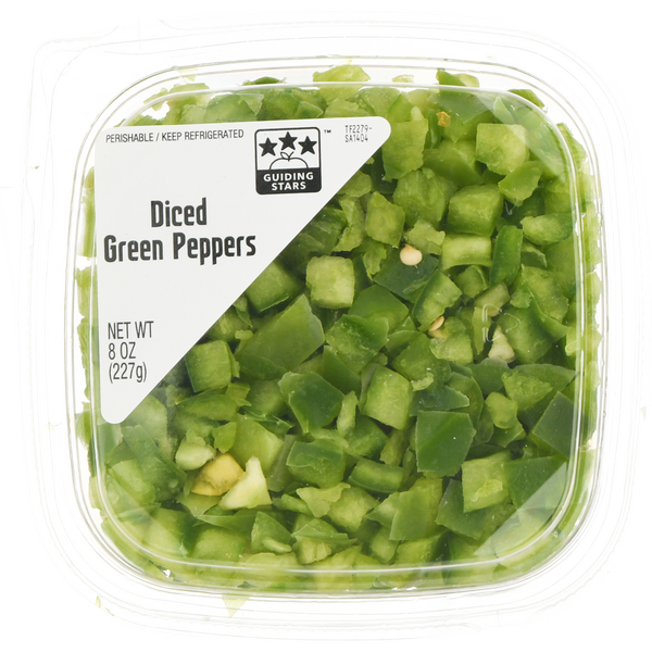Hannaford Diced Green Peppers
