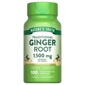 Nature's Truth 1500mg Ginger Root Quick Release Capsules