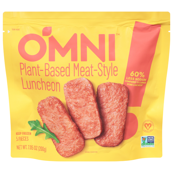 Save on Omni PlantBased MeatStyle Luncheon 5 ct Order Online