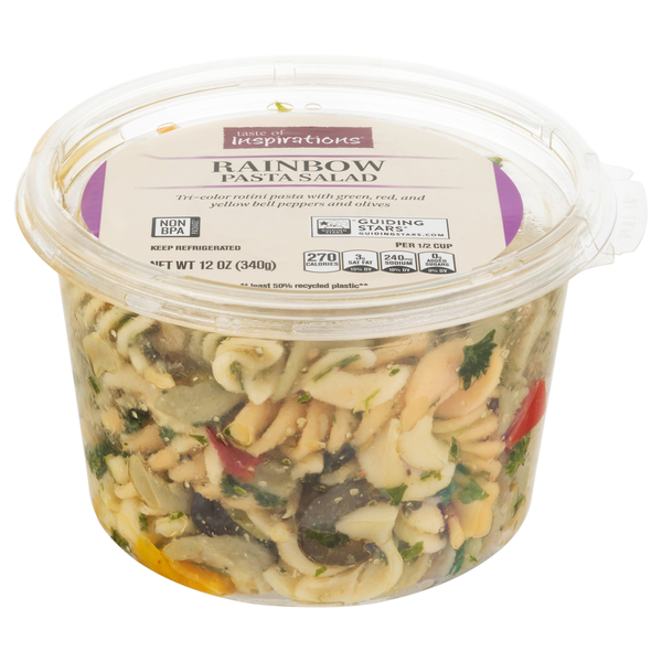 Taste of Inspirations Deli Rainbow Pasta Salad