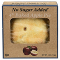 No Sugar Added Baked Apple Pie 4 Inch